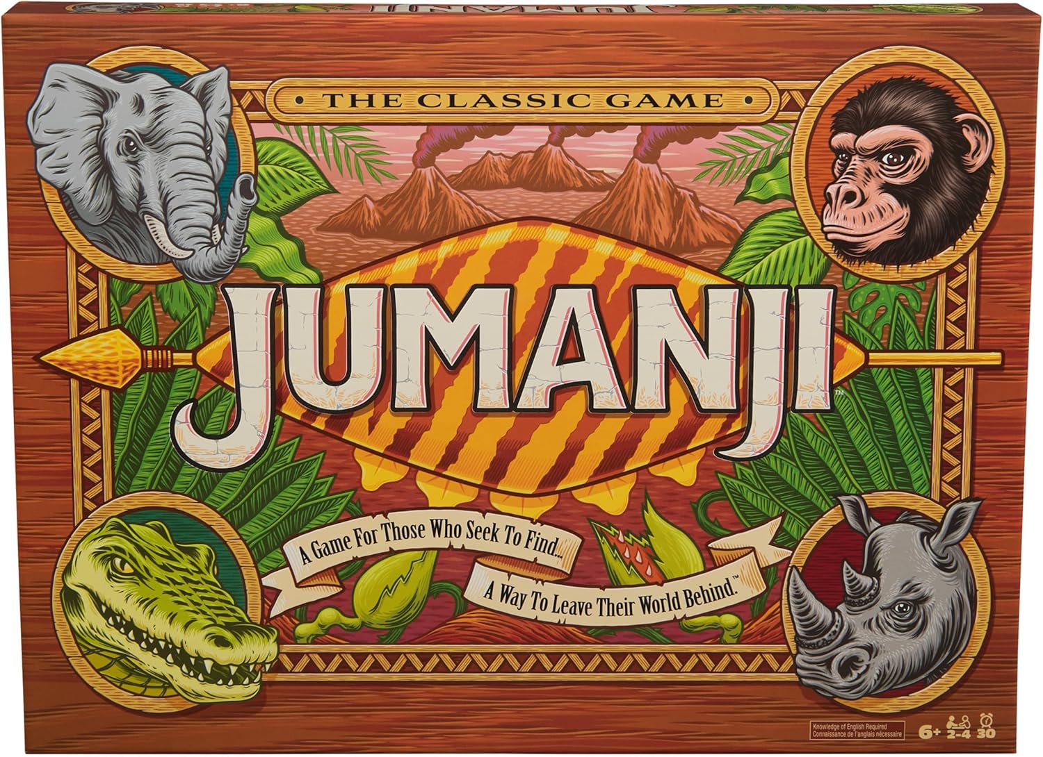Board Game Jumanji - Jumanji 30th Anniversary Edition: Thrilling Family