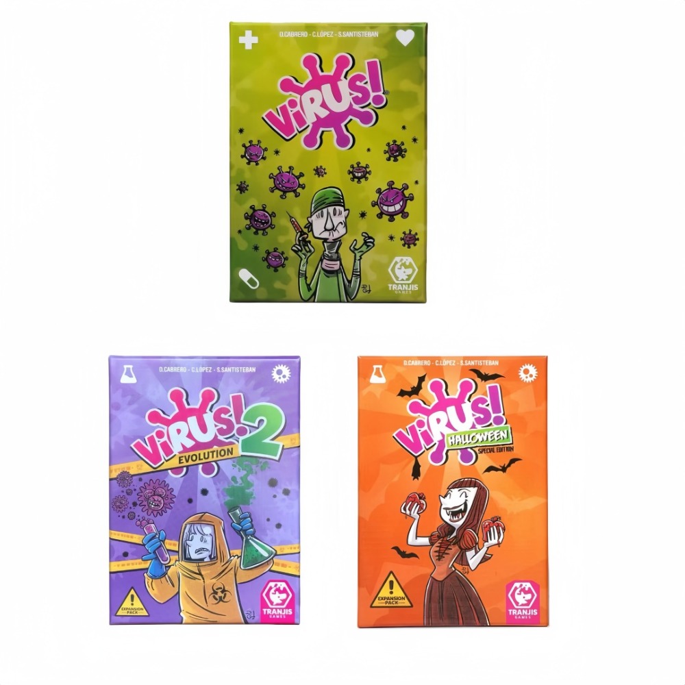 Board Game Virus - Interesting Virus Infected Card Game English