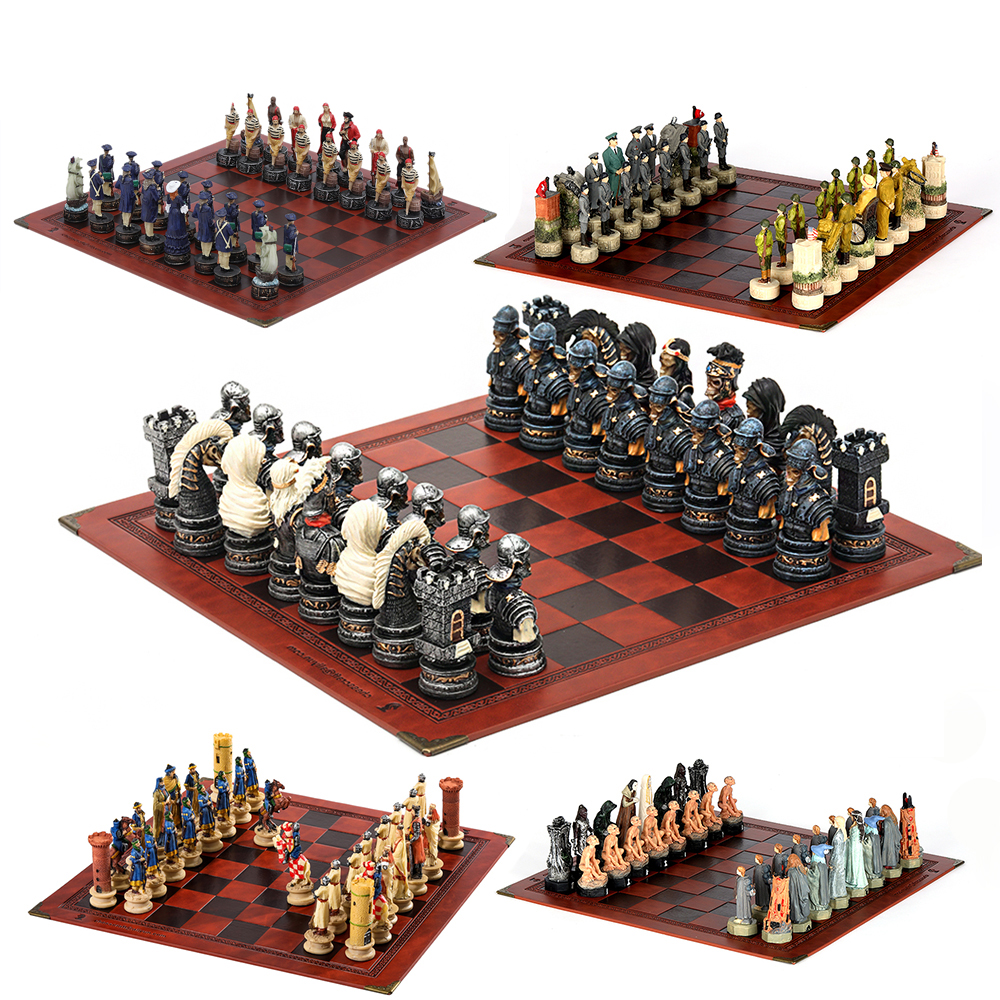 Horror Theme Chess Resin Mater - Yearbook Board Game Theme のレビューと価格