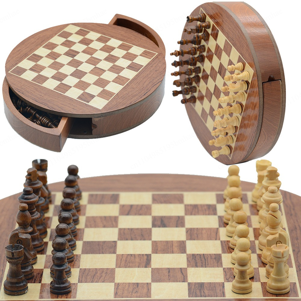Magnetic Rotating Chess Set, R - Chess Set Wooden のレビューと価格