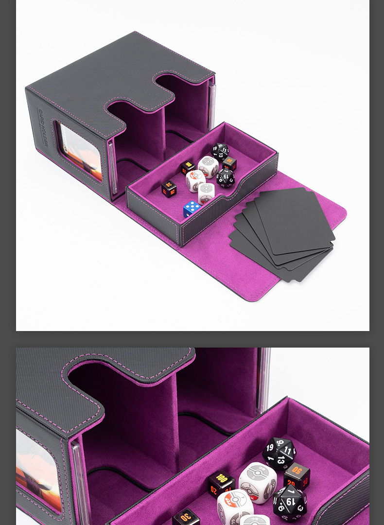 Large Capacity 260+ Card Stora - Board Game Box のレビューと価格