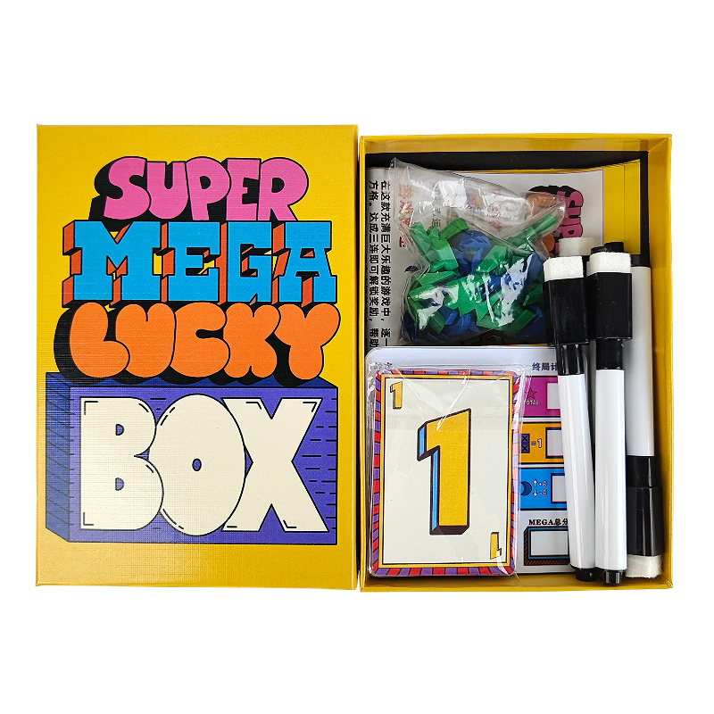 Super Mega Lucky Box Board Gam - Board Game Box のレビューと価格