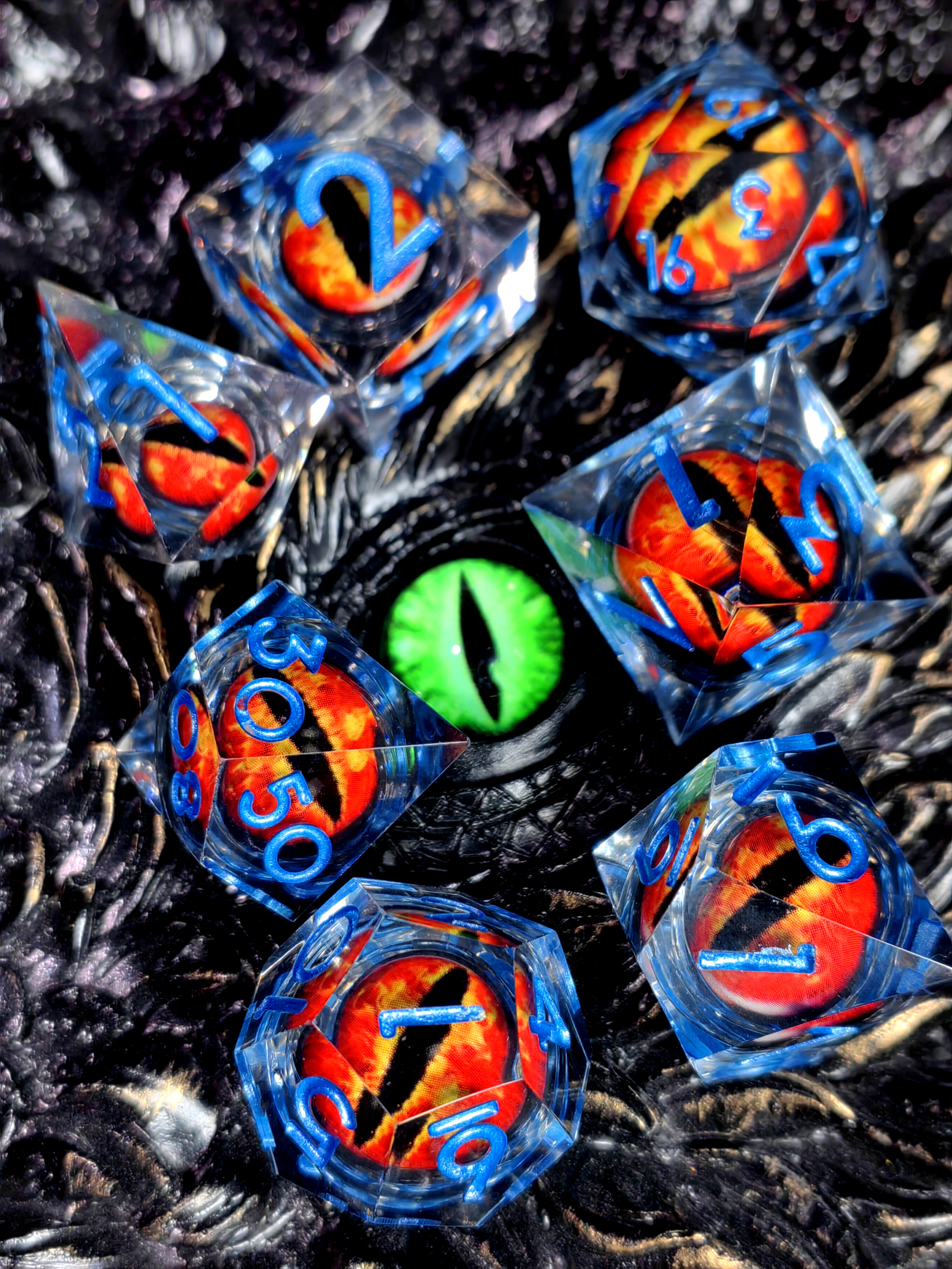DnD Dice Set - 7-Piece Resin D - Board Game Dnd のレビューと価格