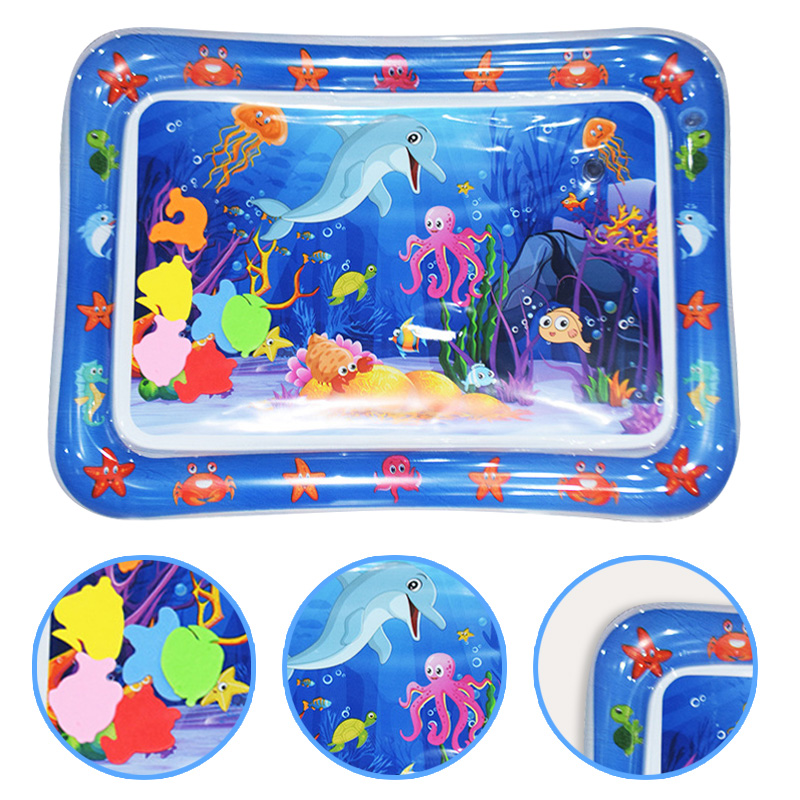 1pc Blue Dolphin Inflatable PV - Play Mat Neoprene のレビューと価格