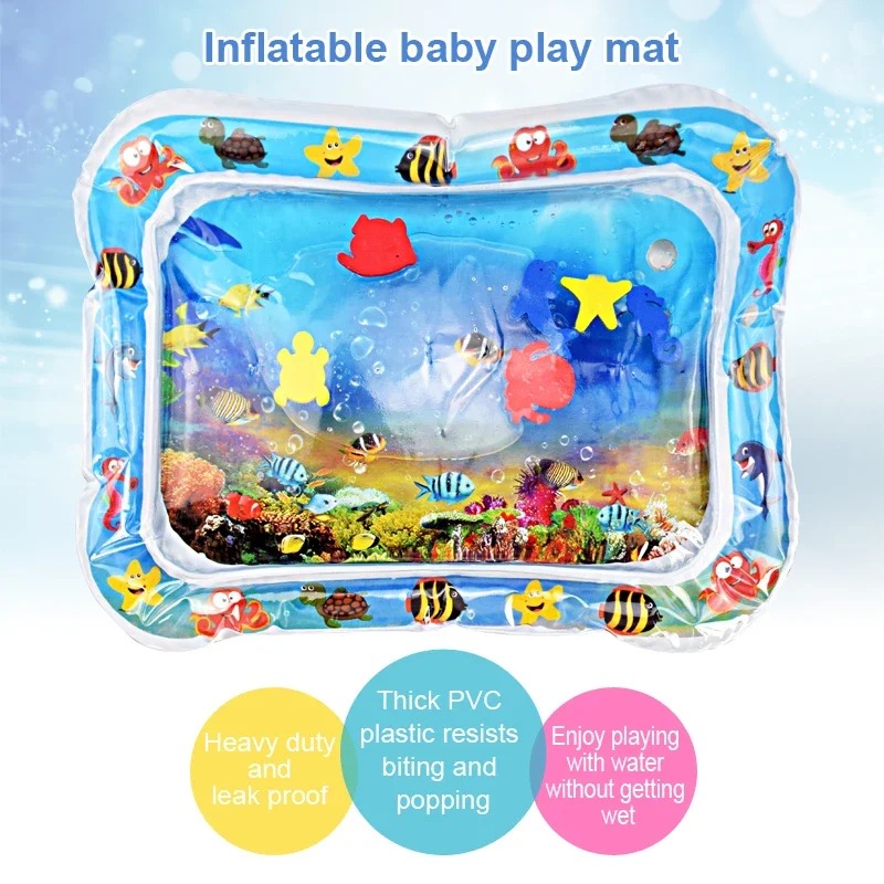 Baby Toys Tummy Time Water Pla - Play Mat Neoprene のレビューと価格