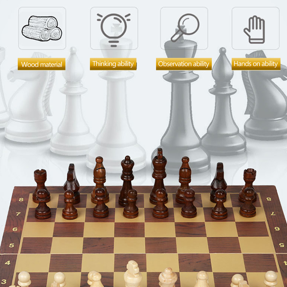 Large Chessboard Developing St - Chess Set Wooden のレビューと価格
