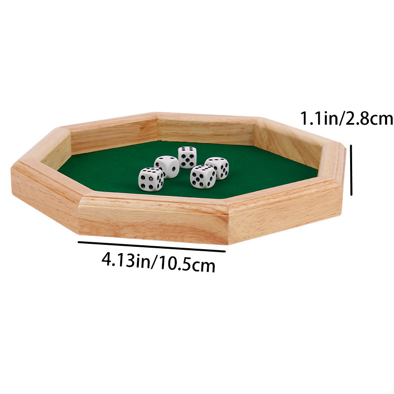 Wooden Octagonal Board Game wi - Board Game Dnd のレビューと価格