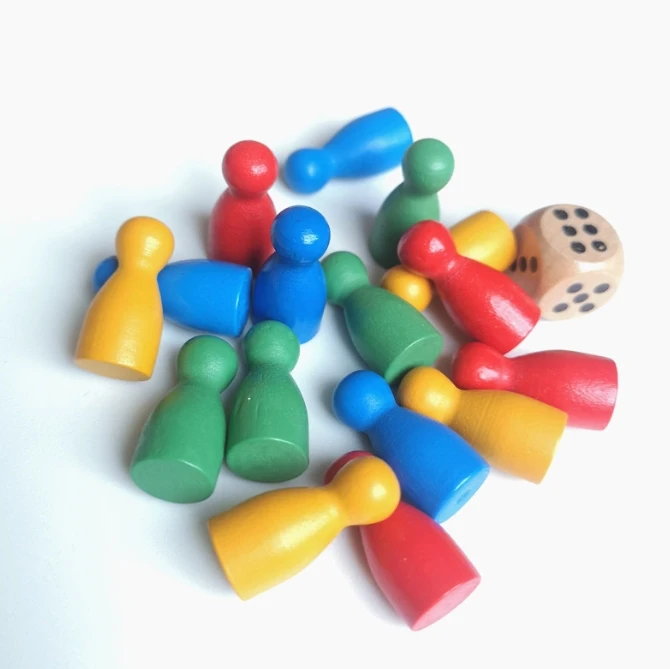 100 Pcs Colorful Wooden Chess  - Chess Set Wooden のレビューと価格