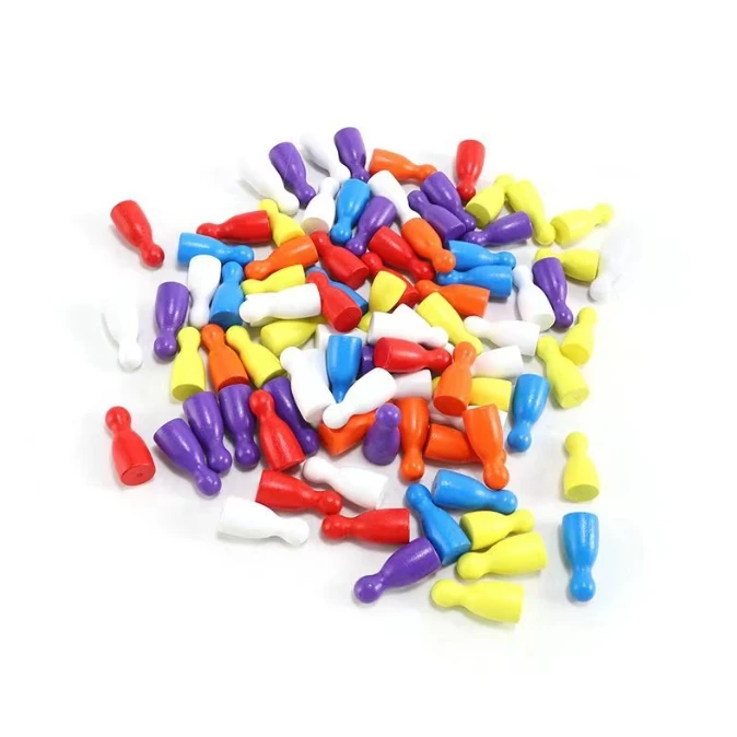100 Pcs Colorful Wooden Chess  - Chess Set Wooden のレビューと価格