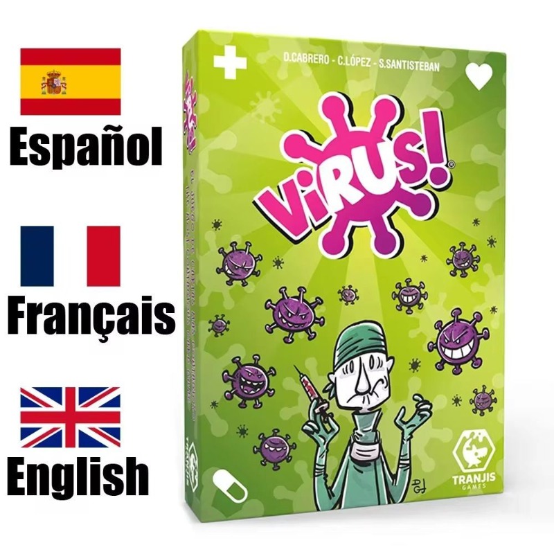 Popular Virus in Spain! Full s - Board Game Virus のレビューと価格