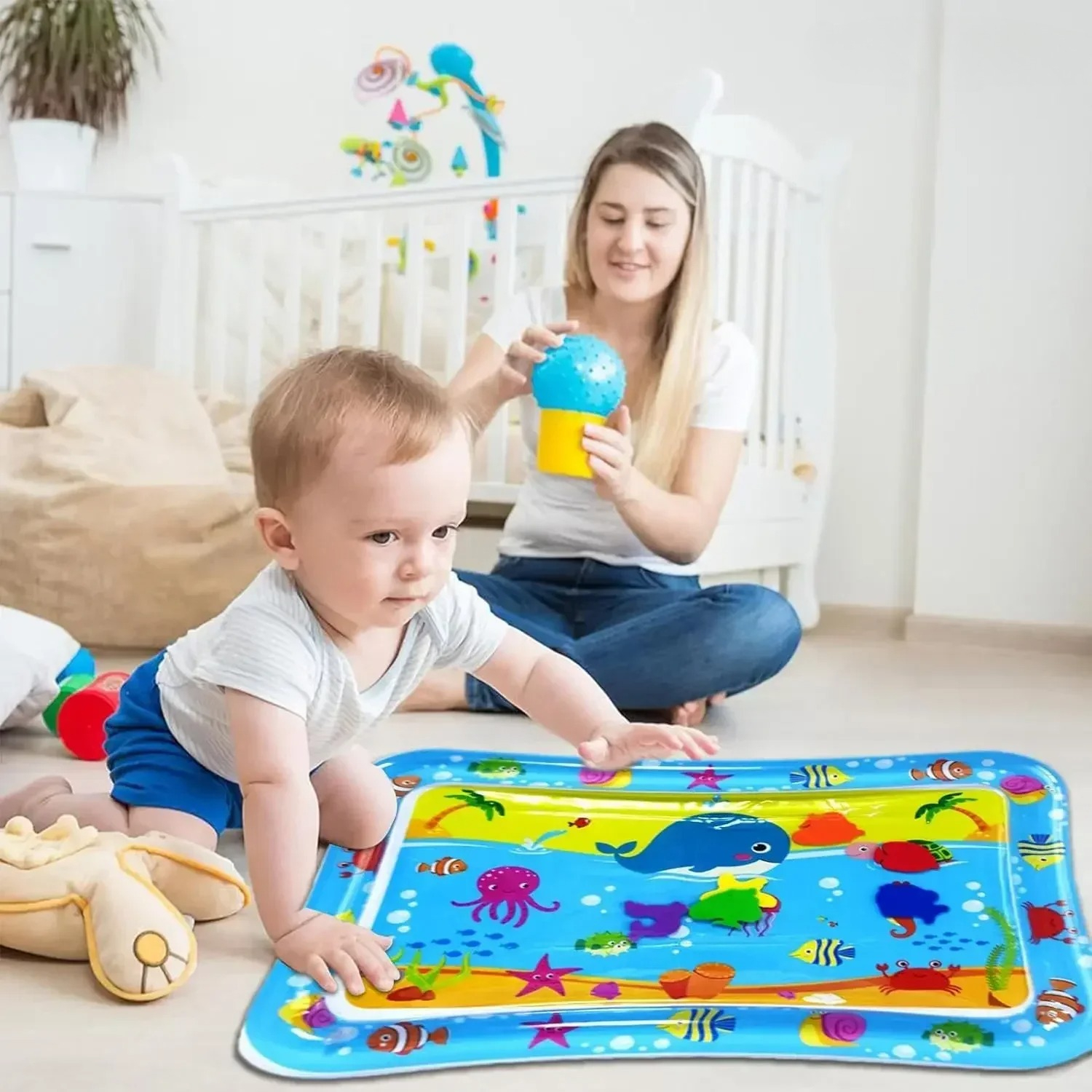 Baby Water Play Mat Summer Chi - Play Mat Neoprene のレビューと価格