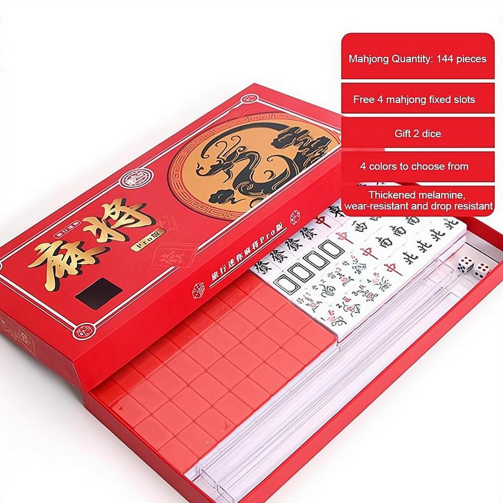 Portable Travel Mini Mahjong S - Board Game Box のレビューと価格