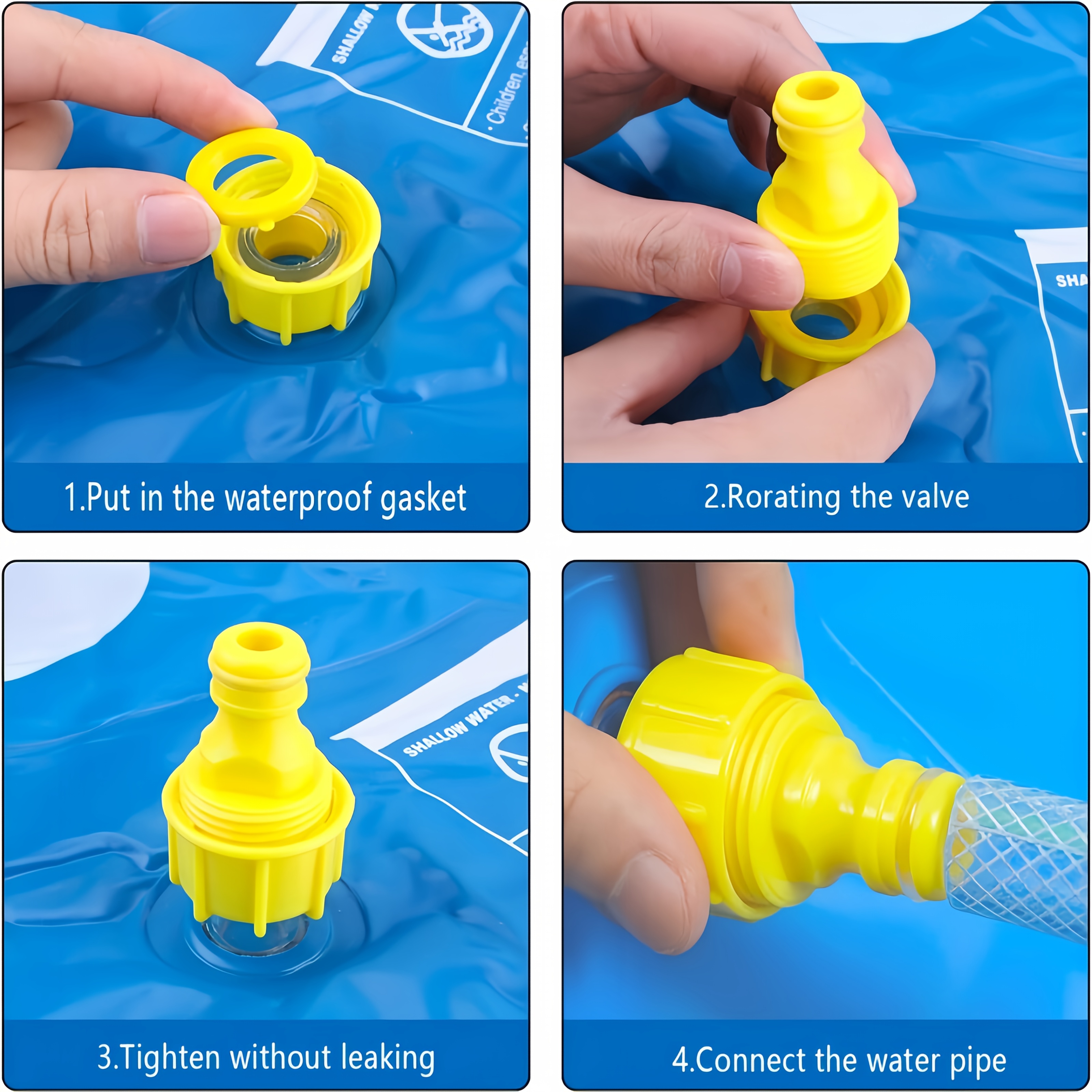 PVC Inflatable Splash Pad Spri - Play Mat Neoprene のレビューと価格