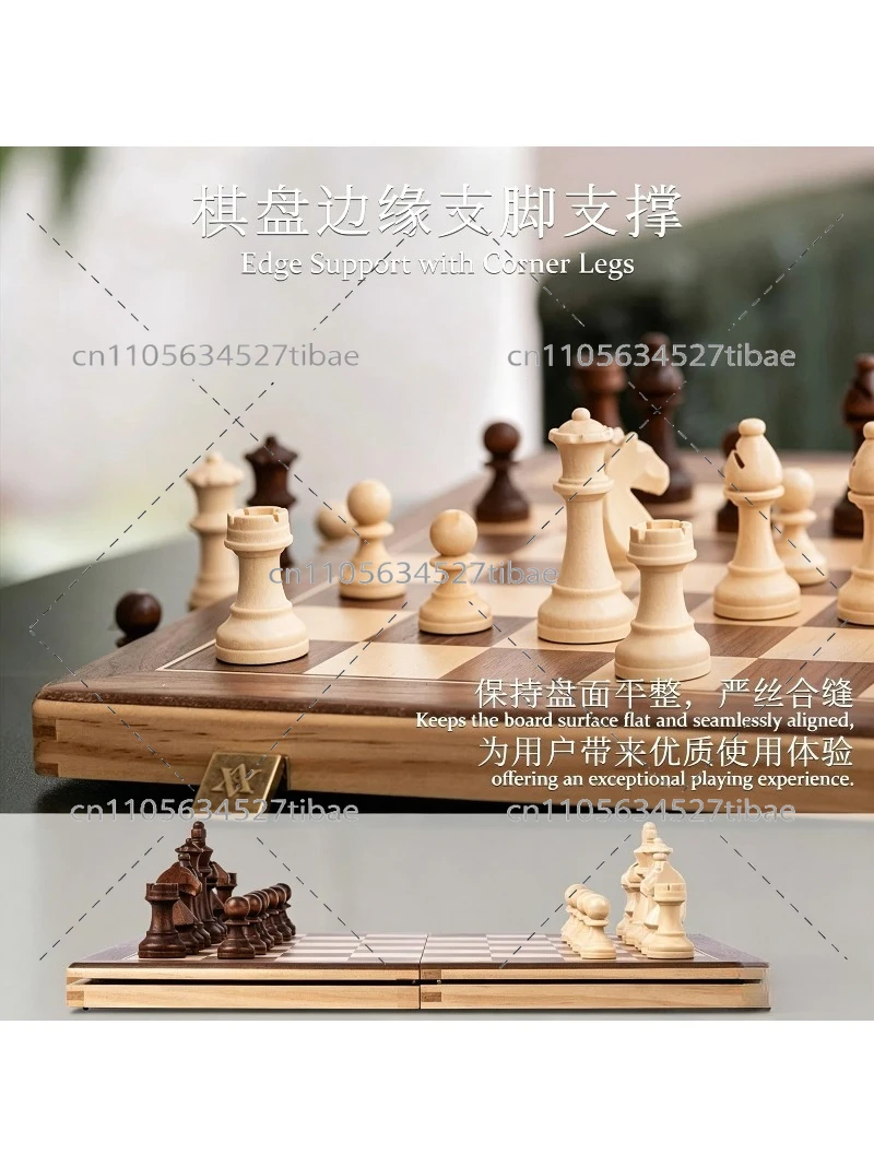 Magnetic Chess Set Solid Wood  - Chess Set Wooden のレビューと価格