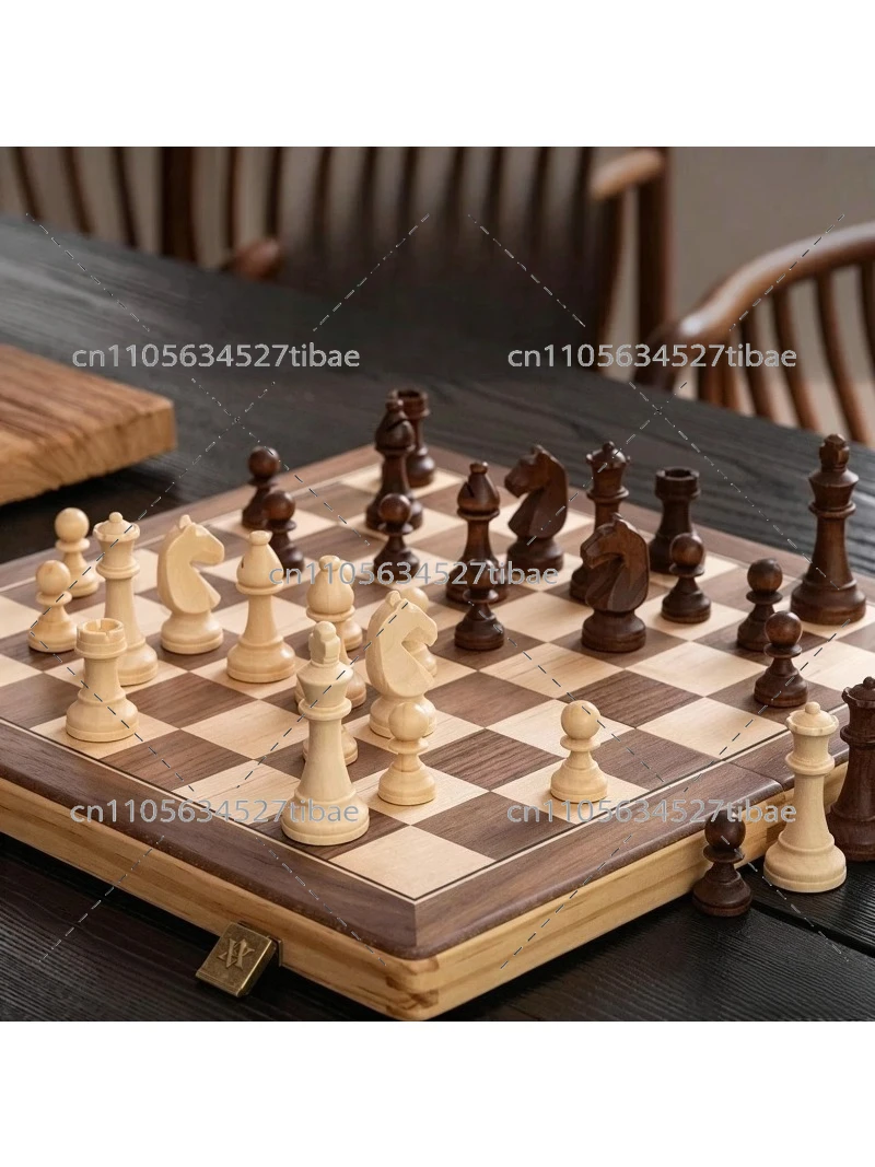 Magnetic Chess Set Solid Wood  - Chess Set Wooden のレビューと価格