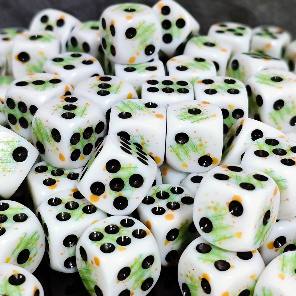 10Pcs/set 16mm 6-Sided White D - Board Game Dnd のレビューと価格