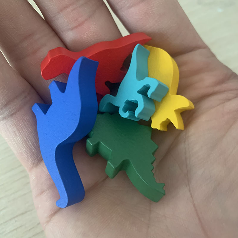 5 Pcs/set Wooden Dinosaur Boar - Chess Set Wooden のレビューと価格