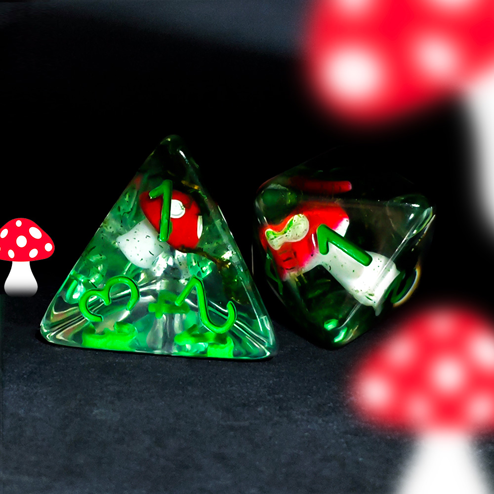 7Pcs/Set DND Dice Transparent  - Board Game Dnd のレビューと価格