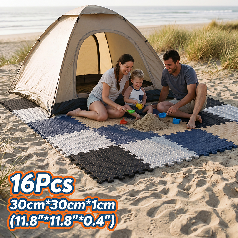 8Pcs/16Pcs 30x30x1cm Baby Puzz - Play Mat Neoprene のレビューと価格