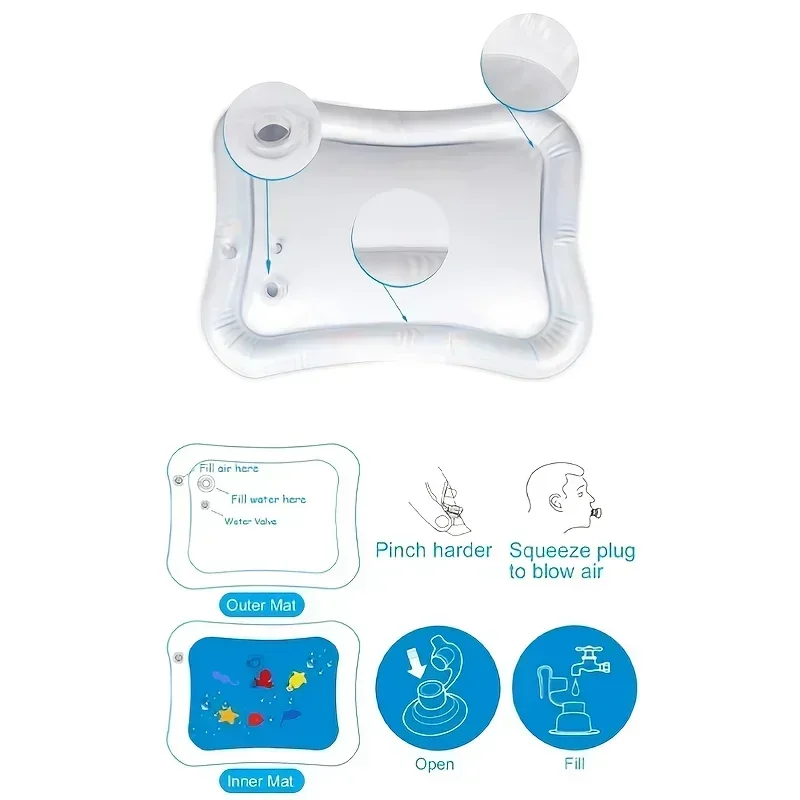 Large Baby Playing Water Mat I - Play Mat Neoprene のレビューと価格