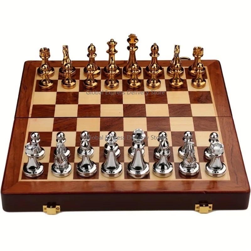 39cm  Solid Wood Chess Set  We - Chess Set Wooden のレビューと価格