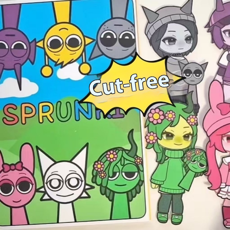No Cutting Rhythm Box Sprunki  - Board Game Box のレビューと価格