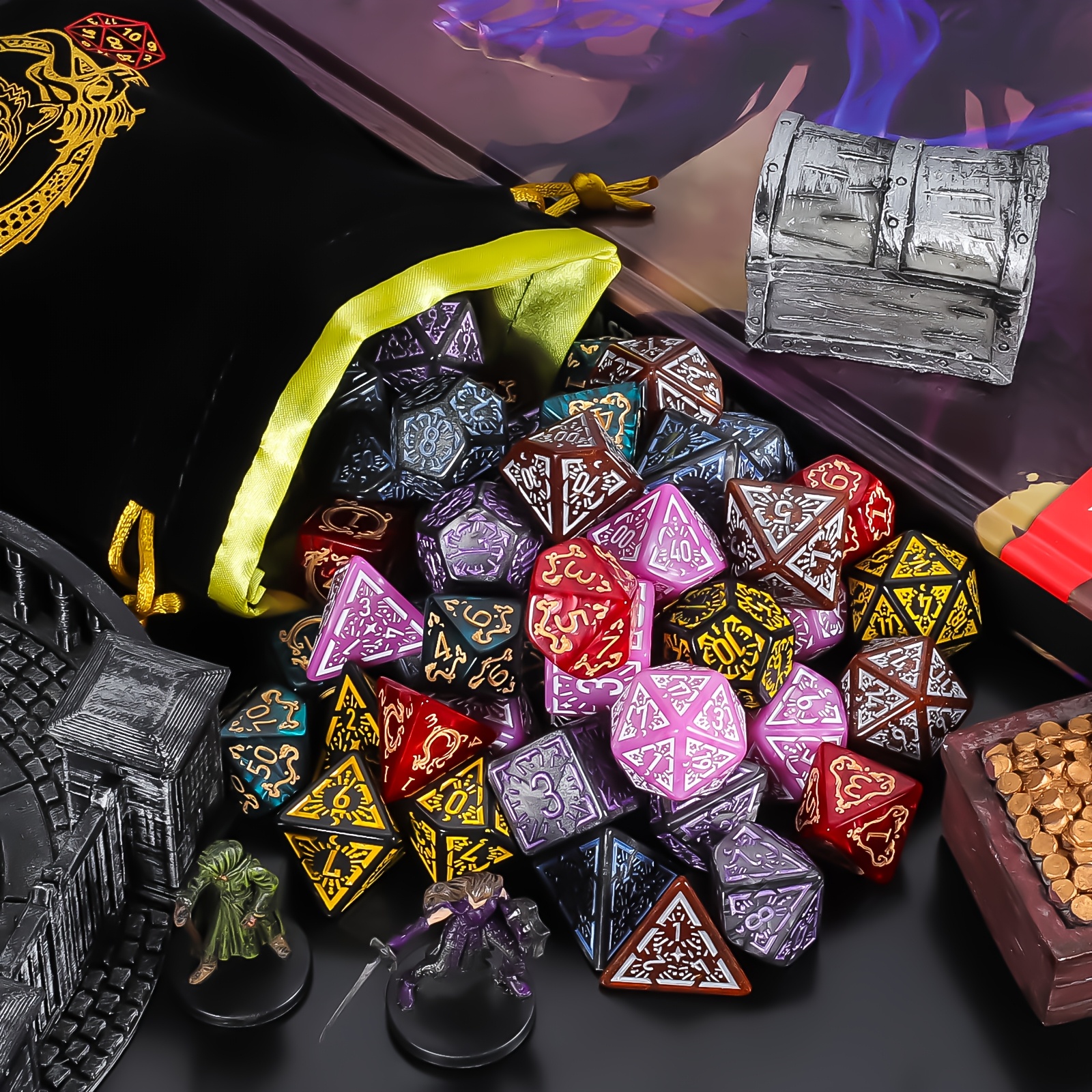 DND 6/8/12 dice sets Double-Co - Board Game Dnd のレビューと価格