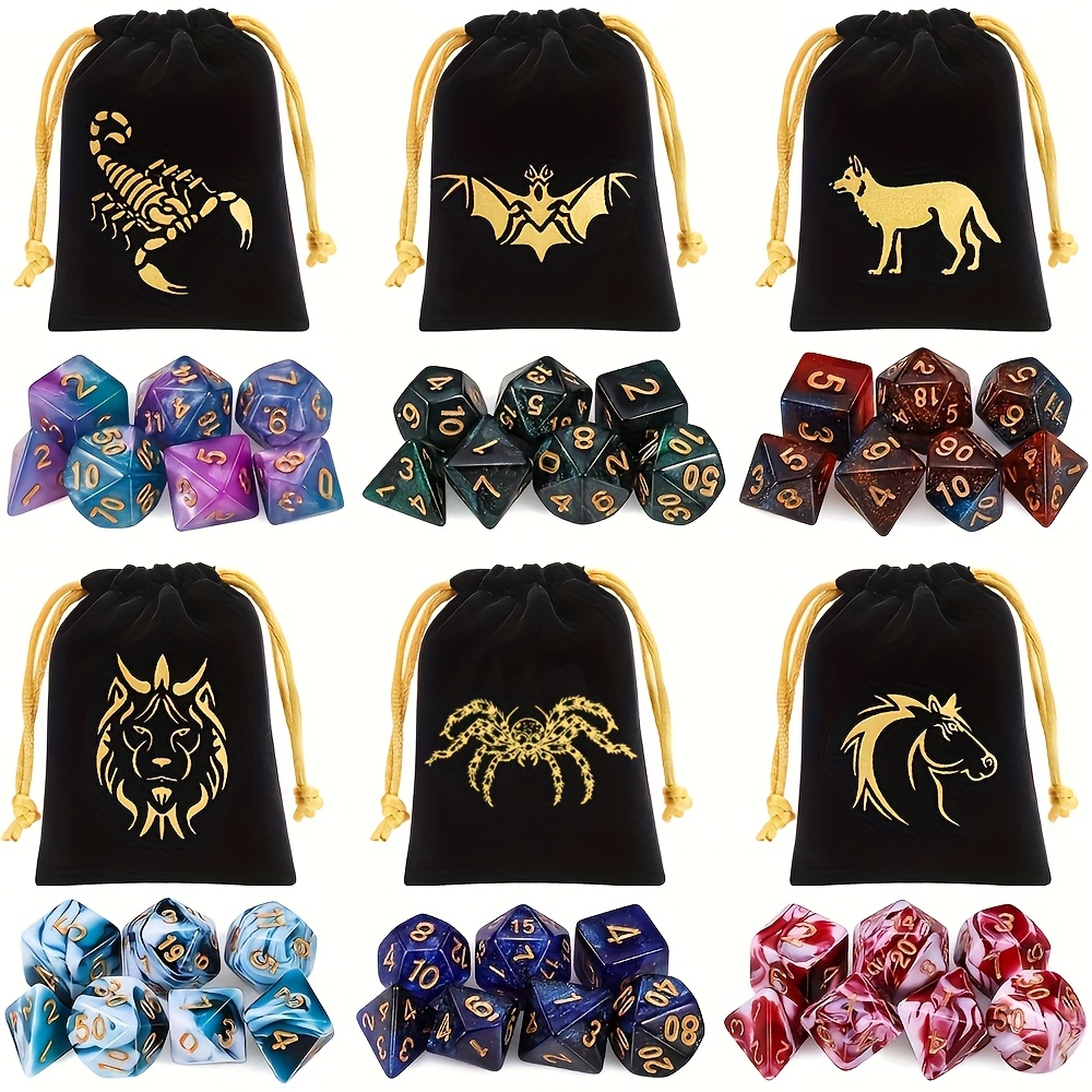 DND 6/8/12 dice sets Double-Co - Board Game Dnd のレビューと価格