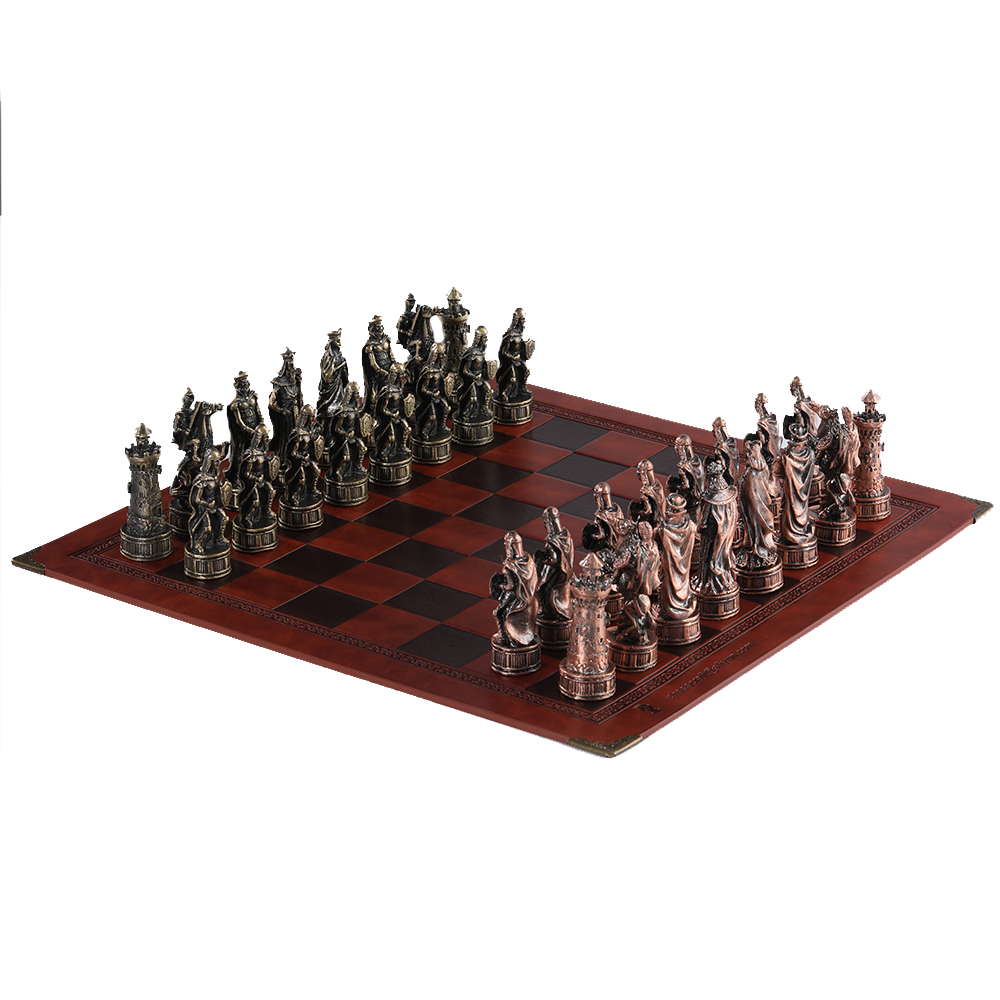 Metal Theme Chess 32pcs Intell - Yearbook Board Game Theme のレビューと価格