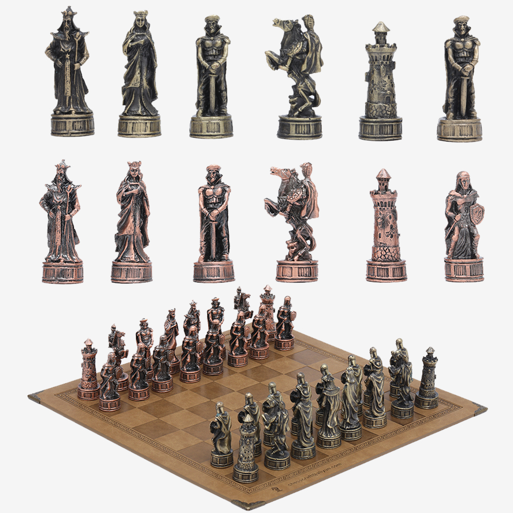 Metal Theme Chess 32pcs Intell - Yearbook Board Game Theme のレビューと価格