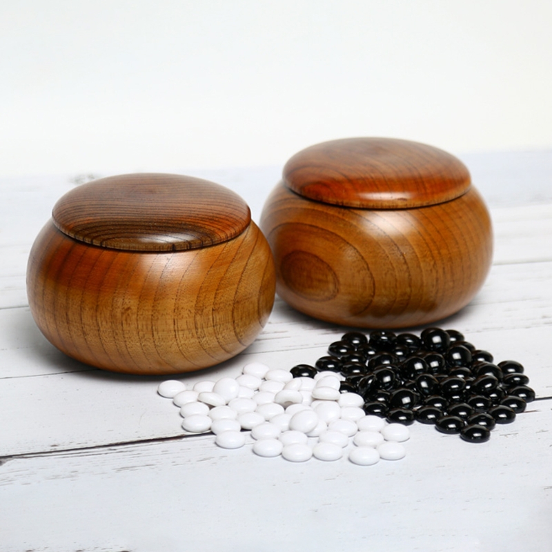 F92B Wooden Go Cans Stones Sto - Chess Set Wooden のレビューと価格