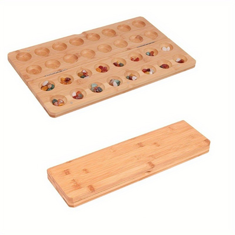 Portable Folding Wooden Mancal - Chess Set Wooden のレビューと価格