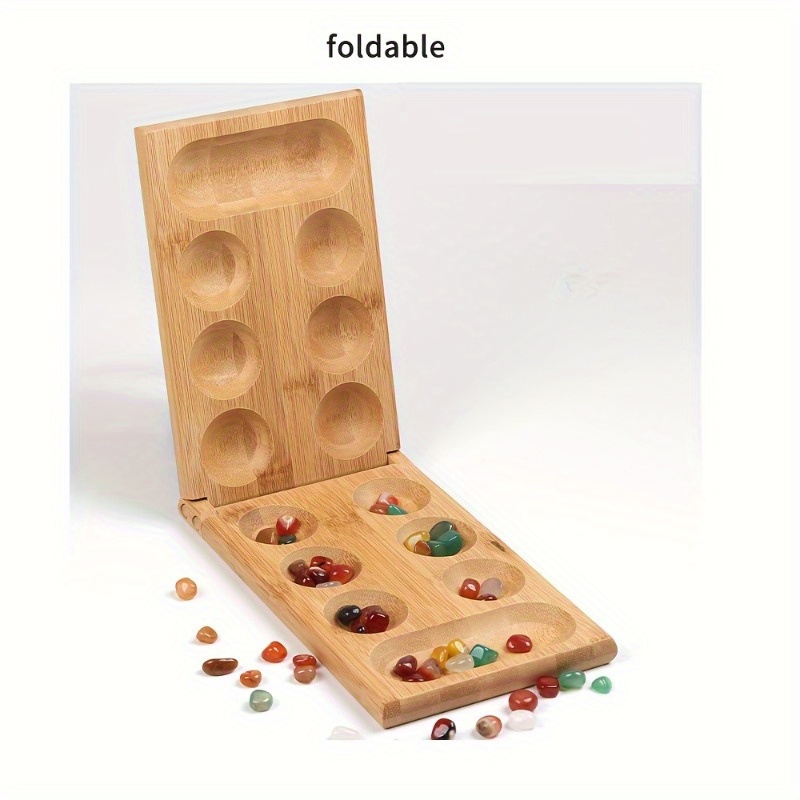 Portable Folding Wooden Mancal - Chess Set Wooden のレビューと価格