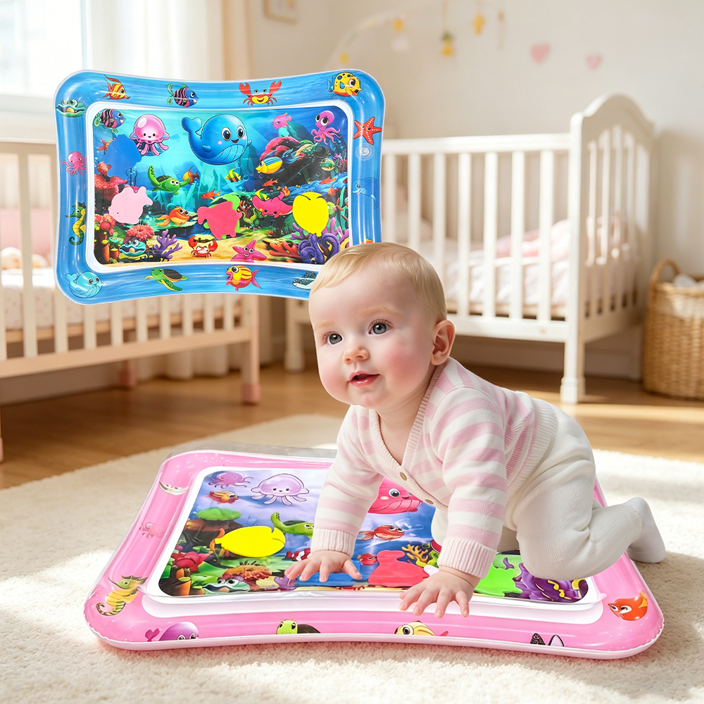Baby Water Play Mat Inflatable - Play Mat Neoprene のレビューと価格