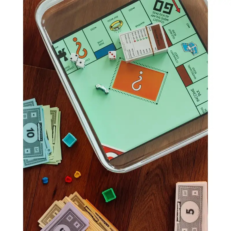 1pc Large Clear Hard Shell Sto - Board Game Box のレビューと価格