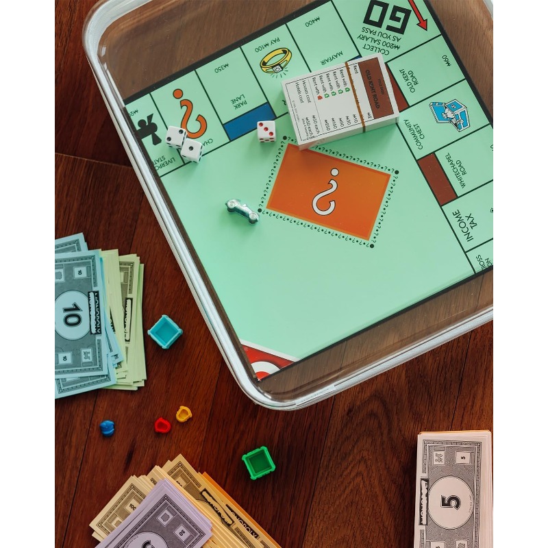 1pc Large Clear Hard Shell Sto - Board Game Box のレビューと価格