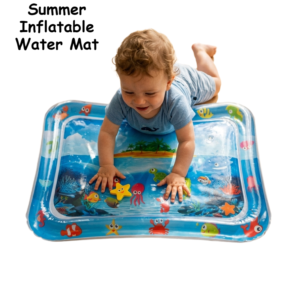 Baby Inflatable Water Play Mat - Play Mat Neoprene のレビューと価格