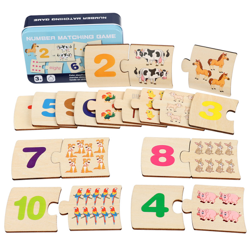 Children Iron Box Number Enlig - Board Game Box のレビューと価格