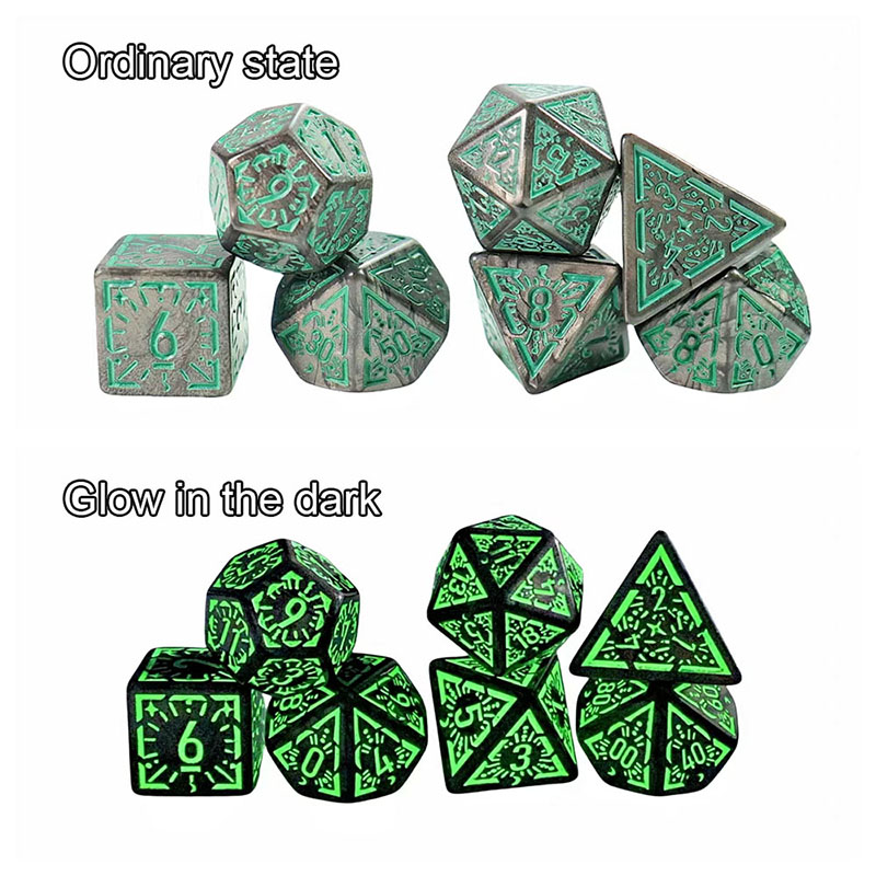 7pcs/set DND Polyhedral Dice S - Board Game Dnd のレビューと価格