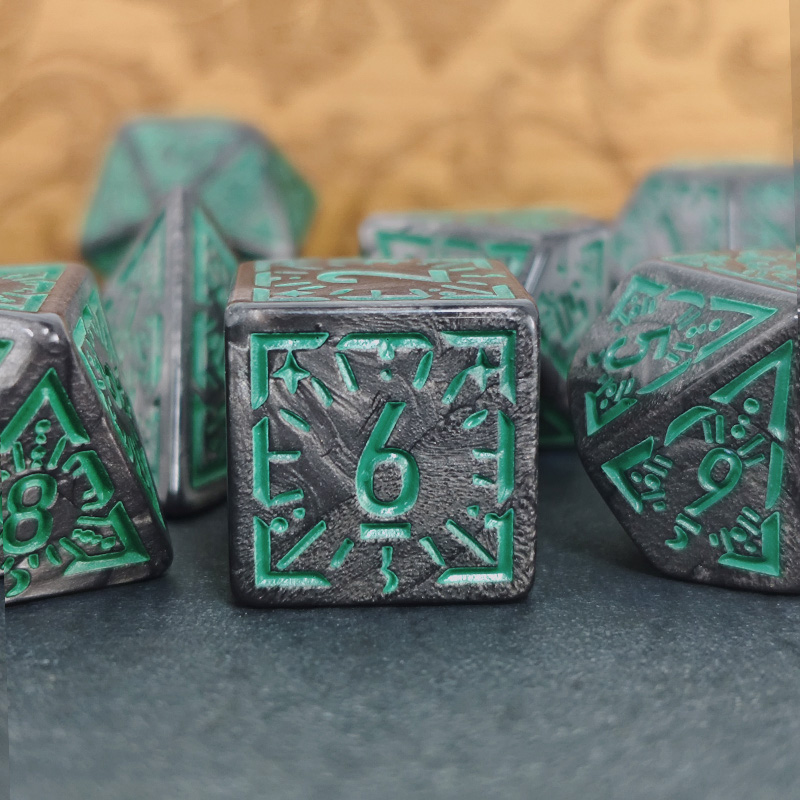7pcs/set DND Polyhedral Dice S - Board Game Dnd のレビューと価格