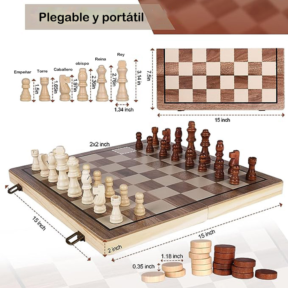 39cm Chess Set  Wooden Chess S - Chess Set Wooden のレビューと価格