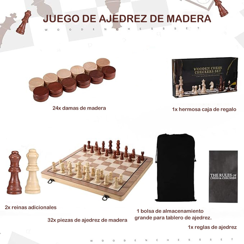 39cm Chess Set  Wooden Chess S - Chess Set Wooden のレビューと価格