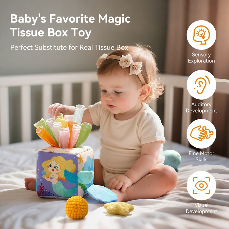 Baby Montessori Toy cotton Mag - Board Game Box のレビューと価格