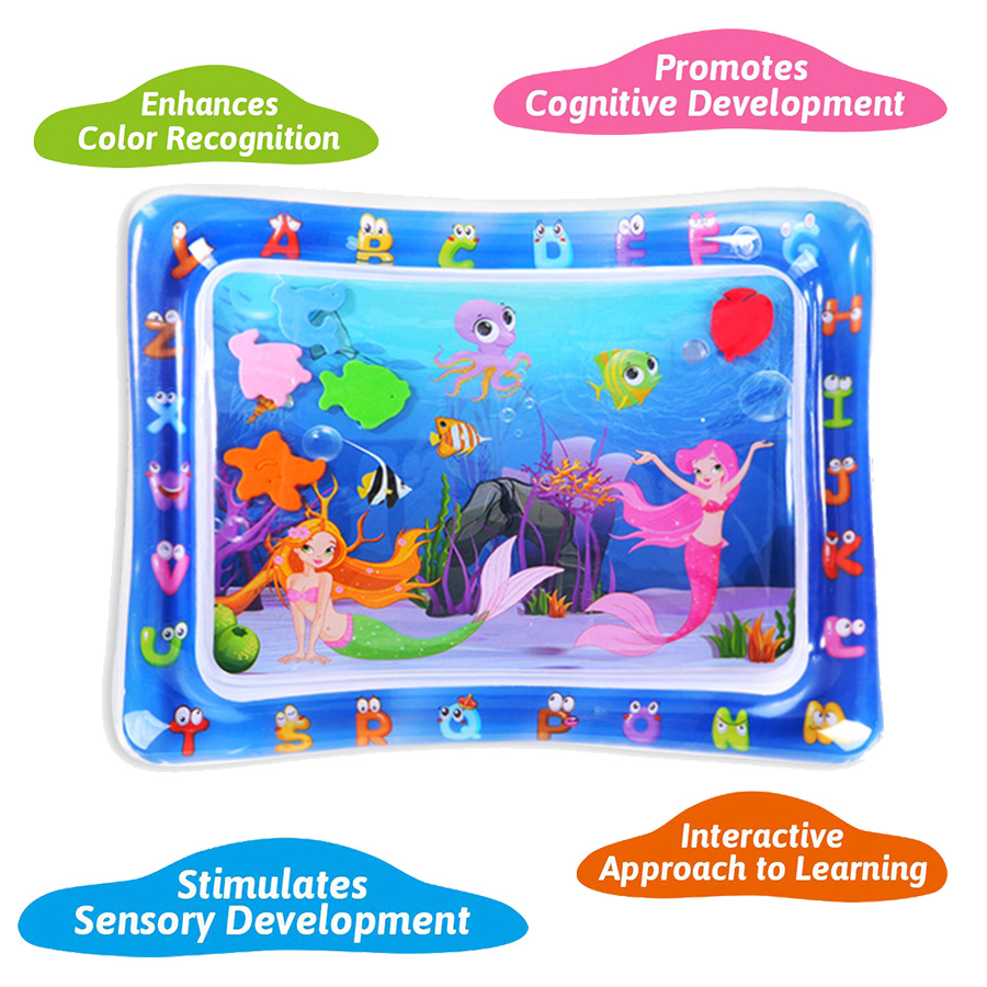 Baby Water Play Mat Inflatable - Play Mat Neoprene のレビューと価格