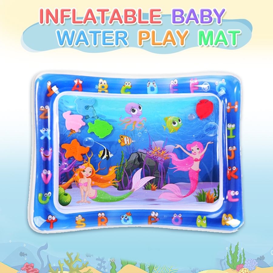 Baby Water Play Mat Inflatable - Play Mat Neoprene のレビューと価格