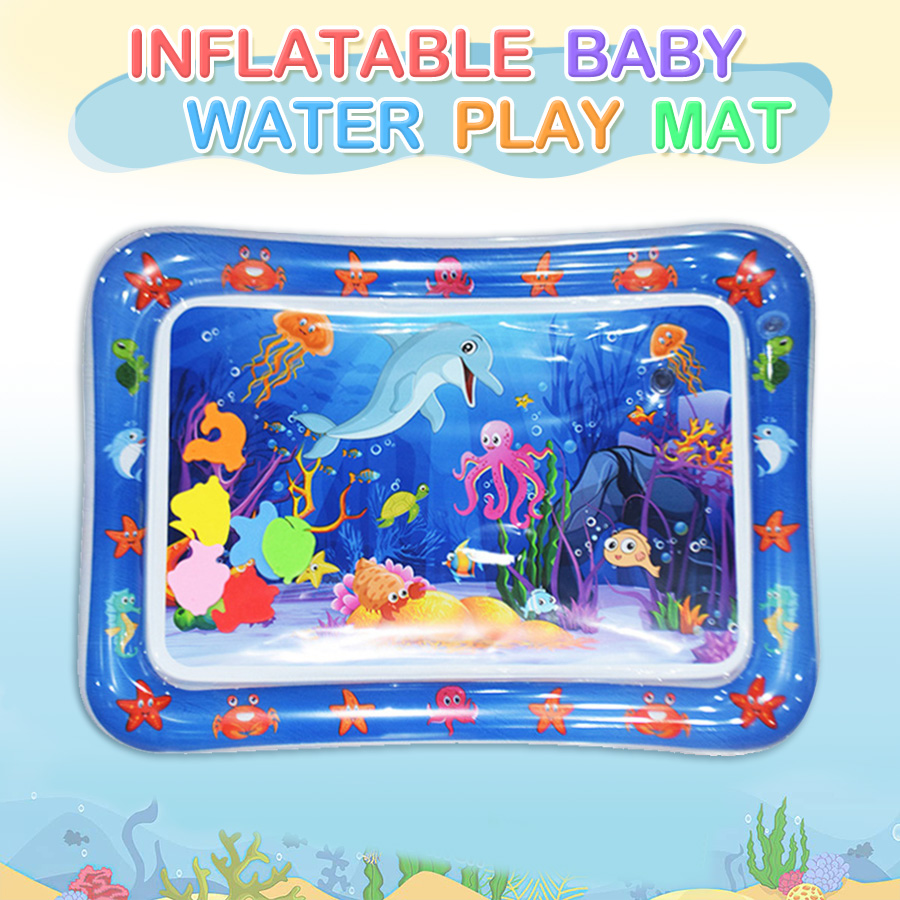 Baby Water Play Mat Inflatable - Play Mat Neoprene のレビューと価格