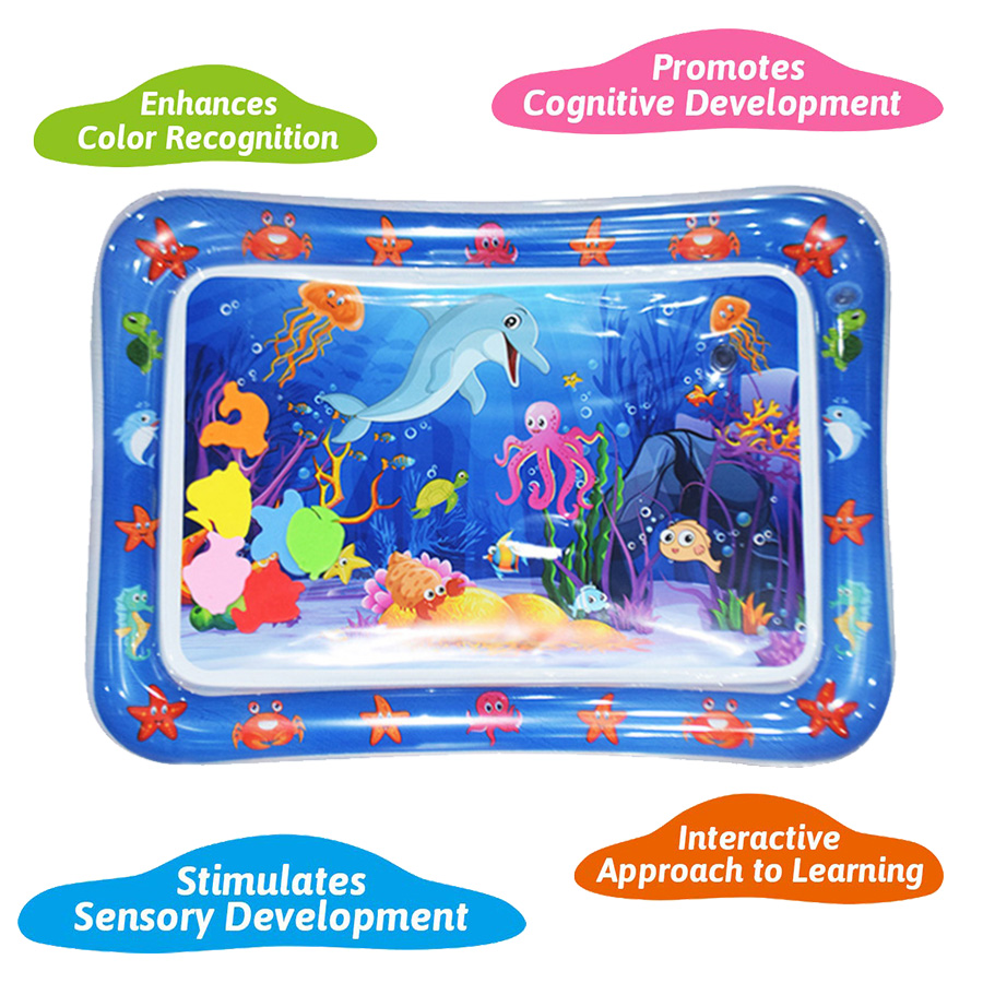 Baby Water Play Mat Inflatable - Play Mat Neoprene のレビューと価格