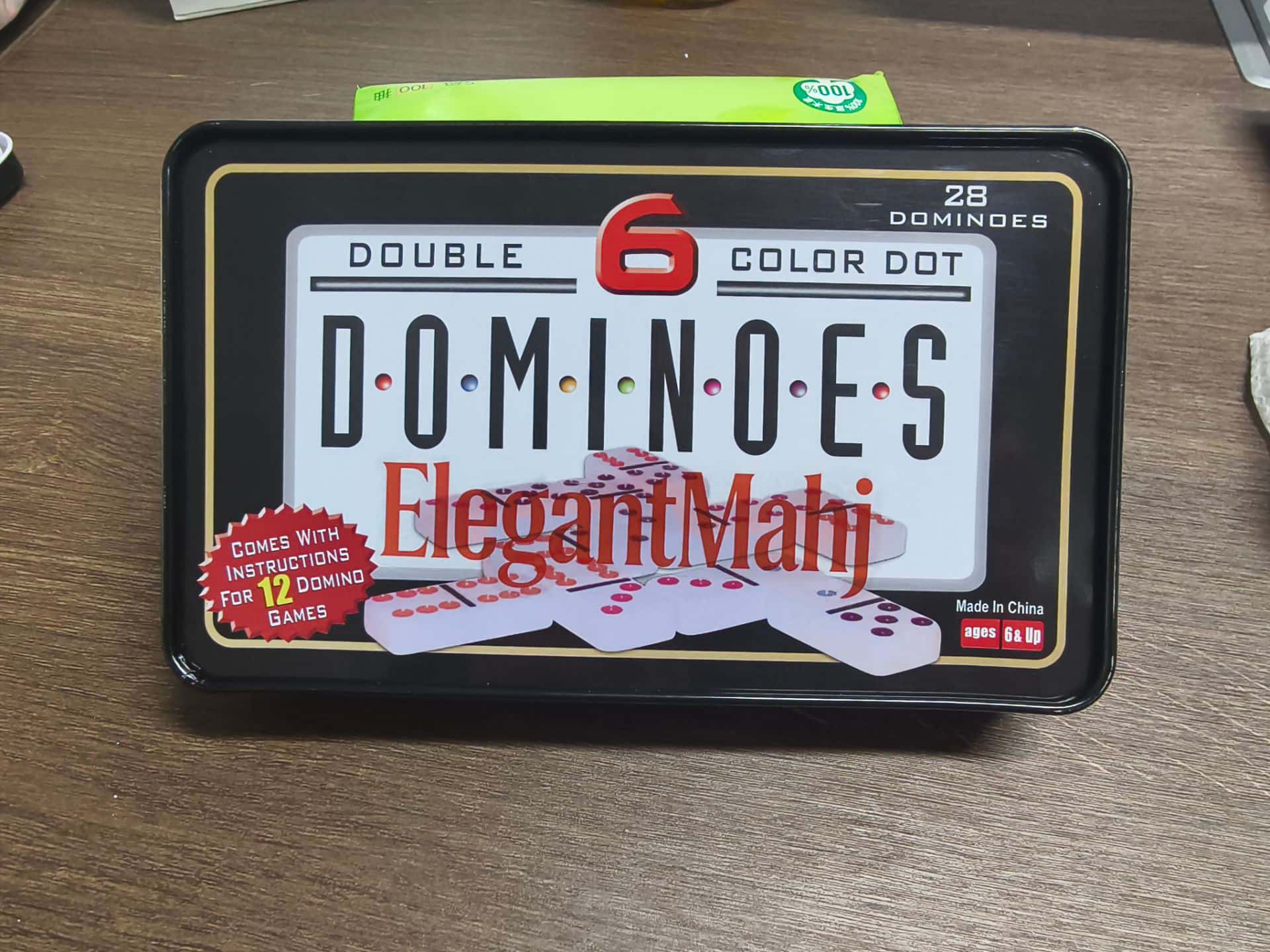 ElegantMahj Double Six Dominoe - Board Game Box のレビューと価格