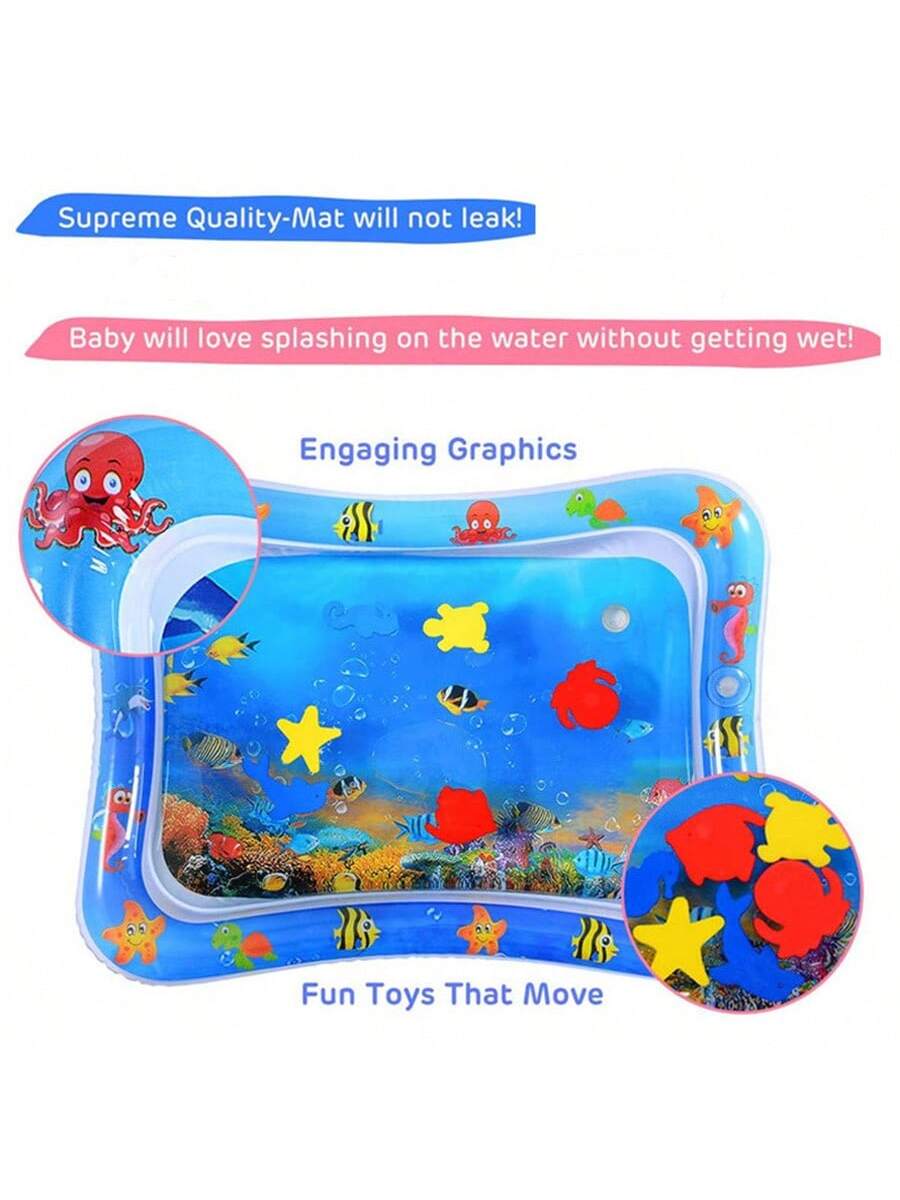 Baby Water Play Mat Inflatable - Play Mat Neoprene のレビューと価格