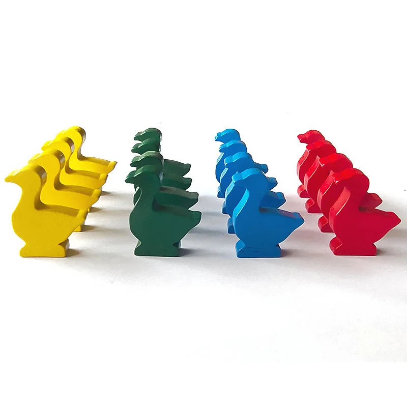 16pcs/set Goose Shaped Wooden  - Chess Set Wooden のレビューと価格